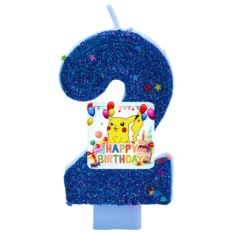 Zebra Candle Supplies - Velas Temáticas de Monstros Pokémon Pikachu
