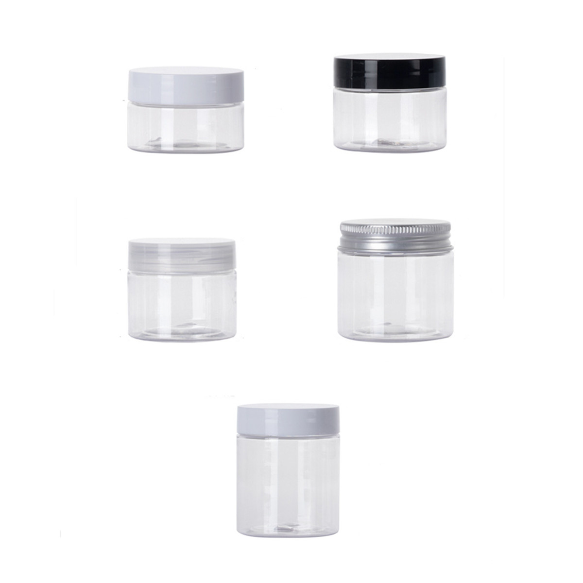 Mason Jar 8Oz - Pote Redondo de Plástico PET de