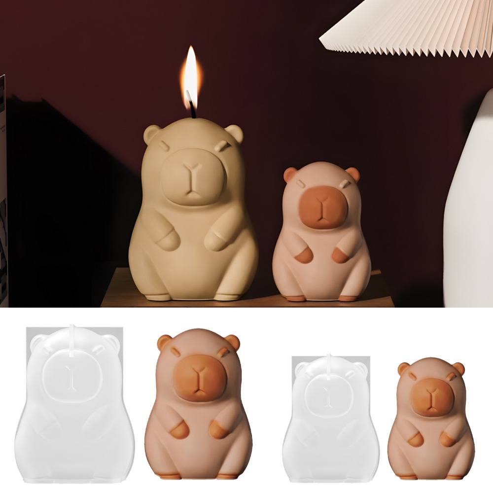 Candle Supplies Storage - Capivara em pé perfume vela molde