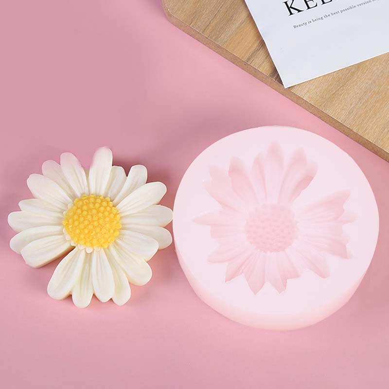 Candle Supplies Storage - Diy vela molde de silicone margarida