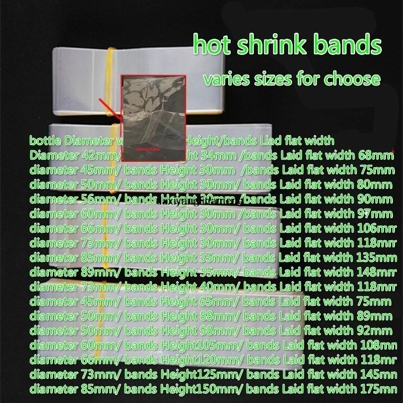 Shrink Sleeve Pvc - Bandas de encolhimento de calor quente