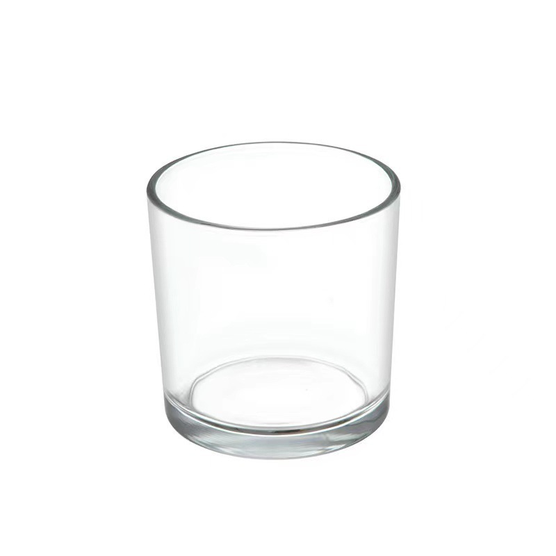 Candle Supplies Glass Jars - Suporte de Vela em Vidro Transparente