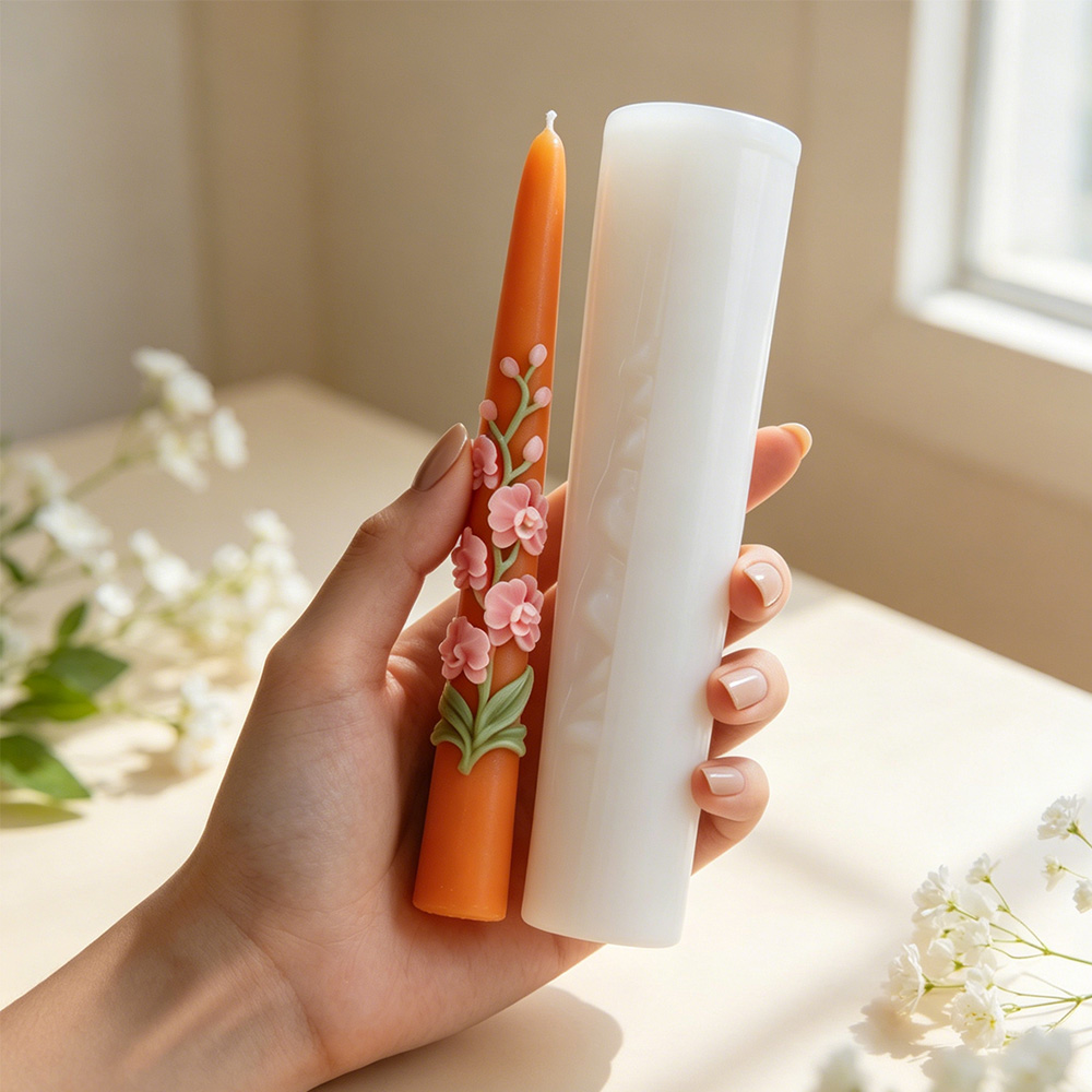 Molde de Silicone para Vela Cô - Candle Supplies Storage avaliação e preço