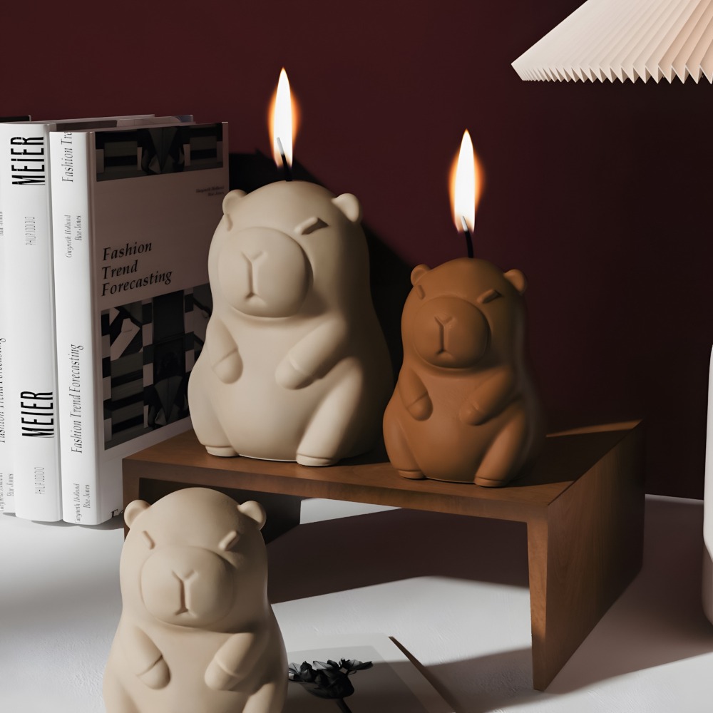 Capivara em pé perfume vela mo - Candle Supplies Storage avaliação e preço