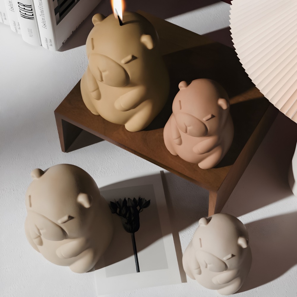 Capivara em pé perfume vela mo - Candle Supplies Storage avaliação e preço