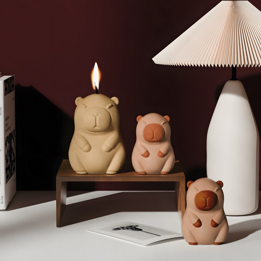 Capivara em pé perfume vela mo - Candle Supplies Storage avaliação e preço