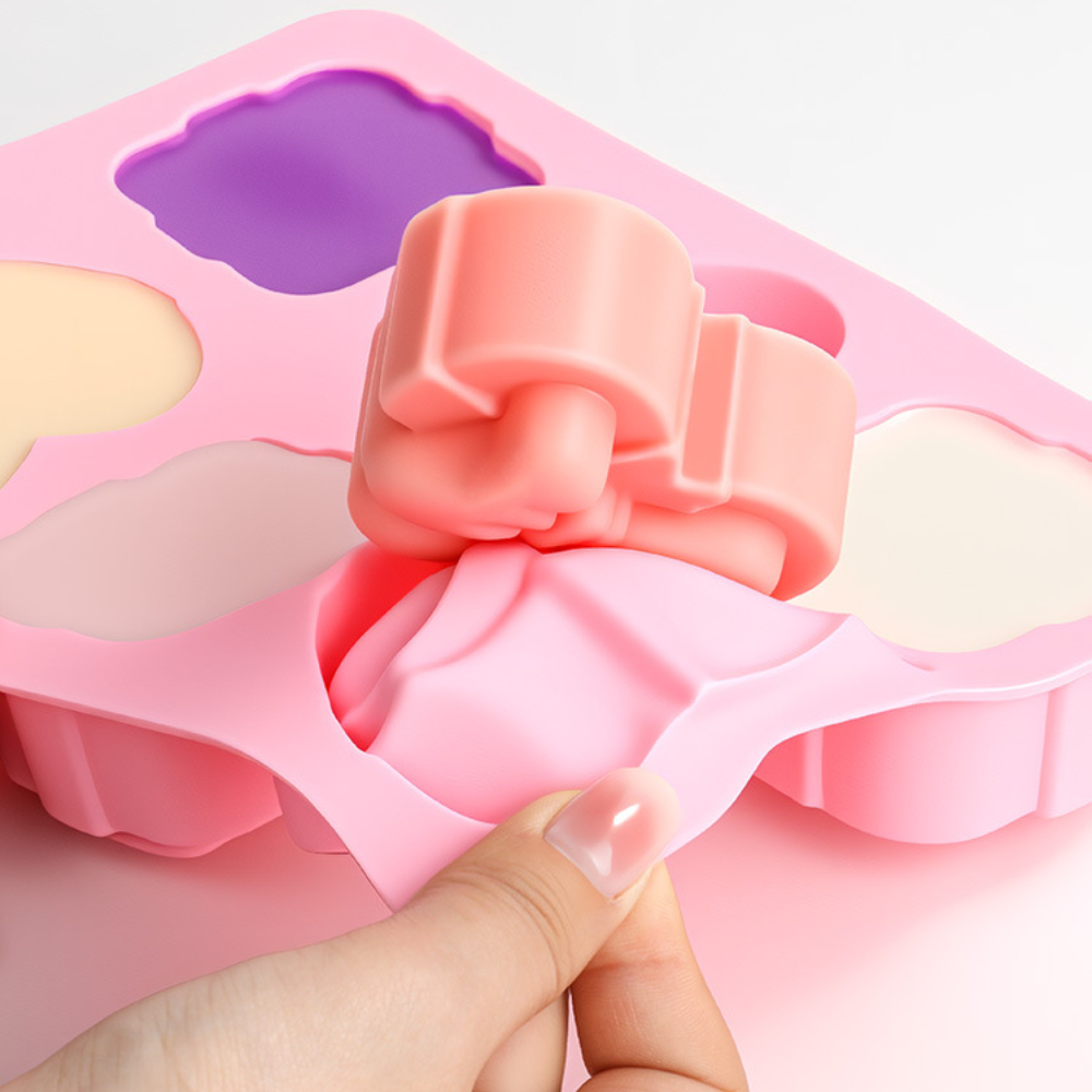 Molde de silicone quadrado em  - Candle Supplies Storage avaliação e preço