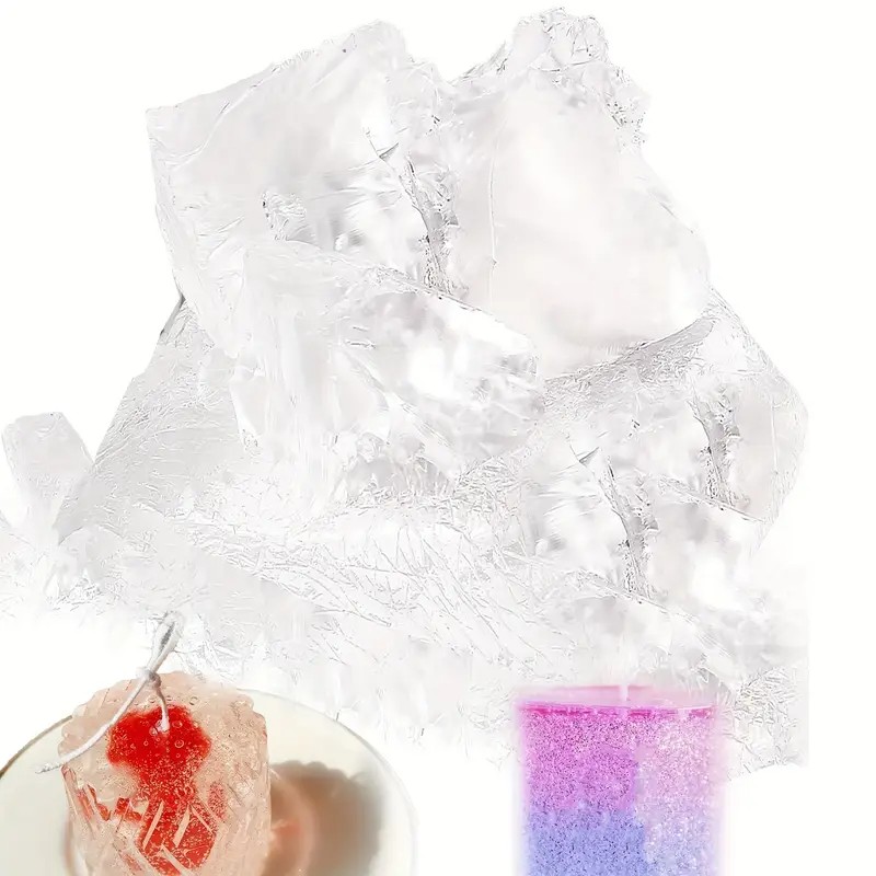 Cera de cristal transparente,  - Candle Supplies Storage avaliação e preço
