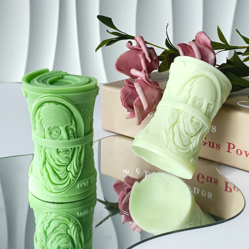 3d dinheiro dólar molde de sil - Candle Supplies Storage avaliação e preço