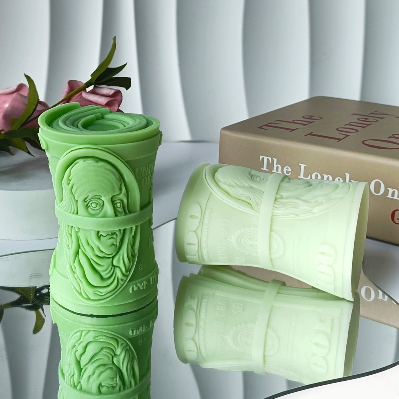 3d dinheiro dólar molde de sil - Candle Supplies Storage avaliação e preço