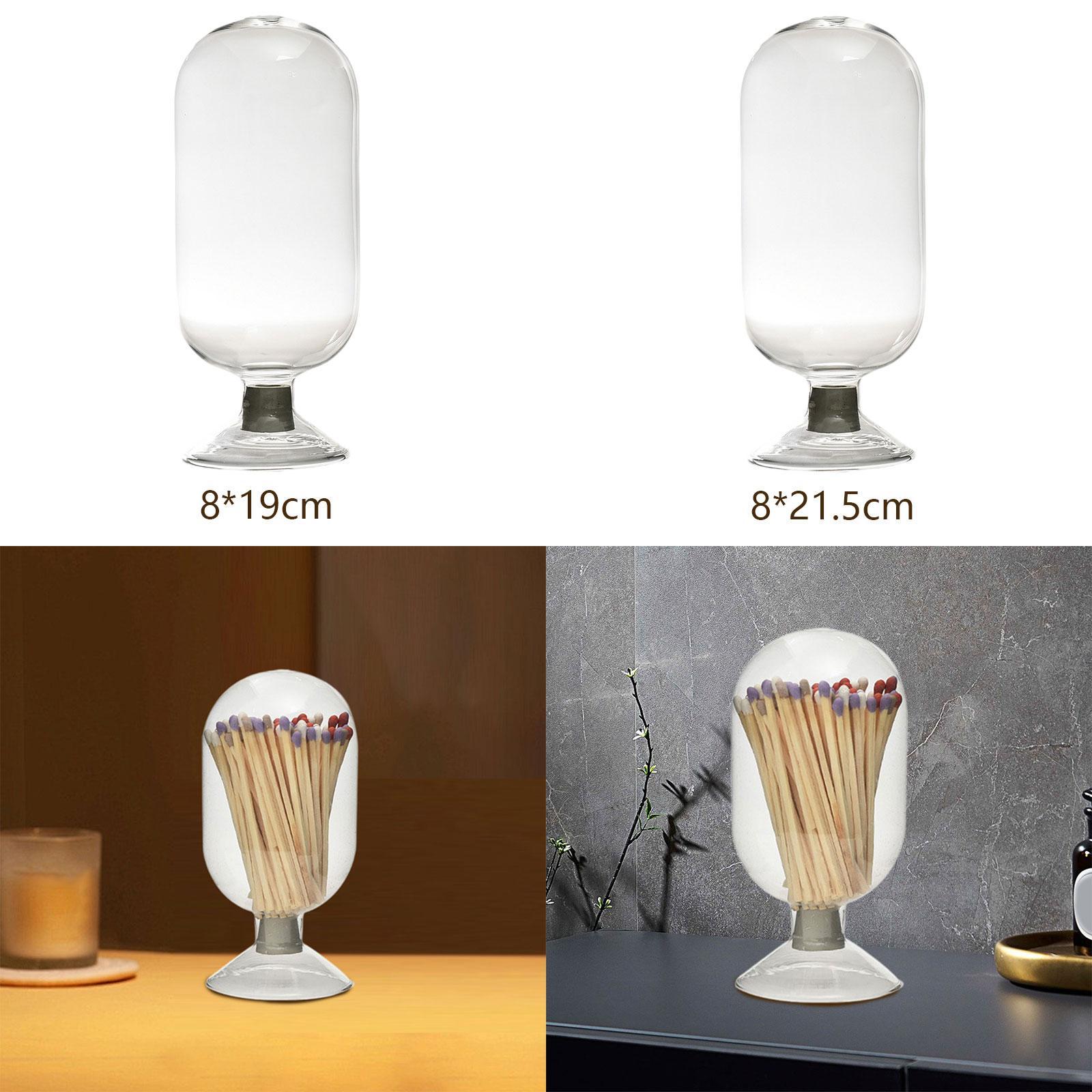 1pc frasco de armazenamento co - Candle Supplies Glass Jars avaliação e preço