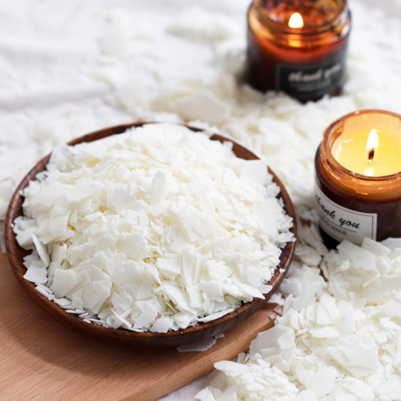 250g/500g cera de soja natural - Candle Supplies Storage avaliação e preço