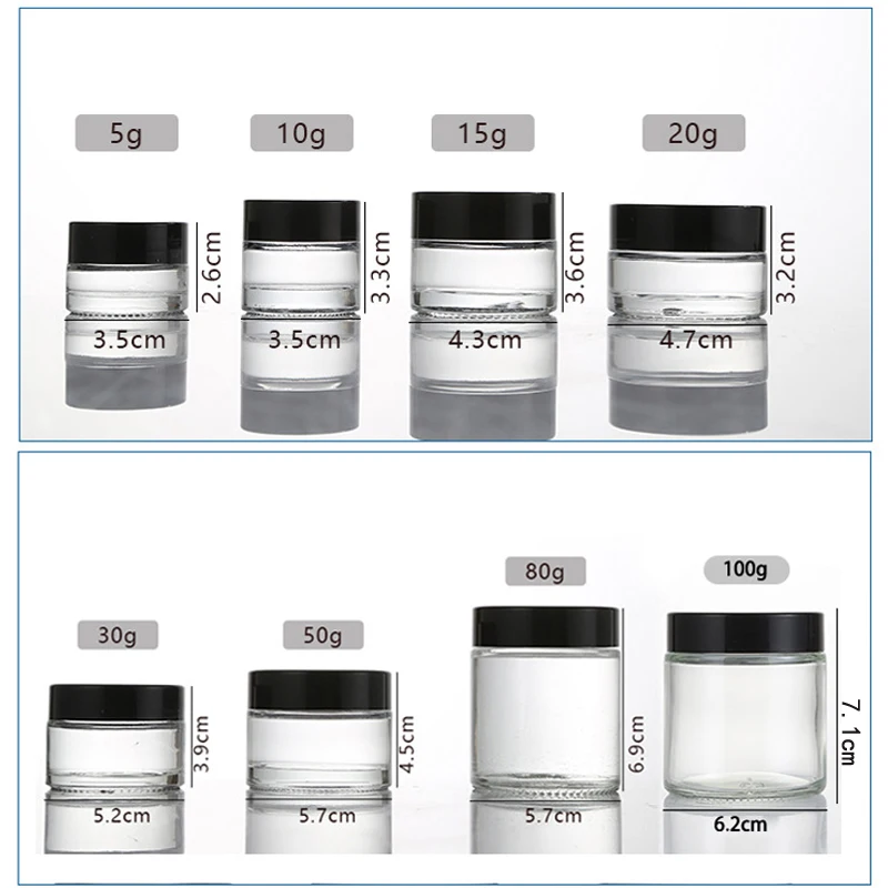 5 Peças de Frascos de Vidro Âm - Candle Supplies Glass Jars avaliação e preço