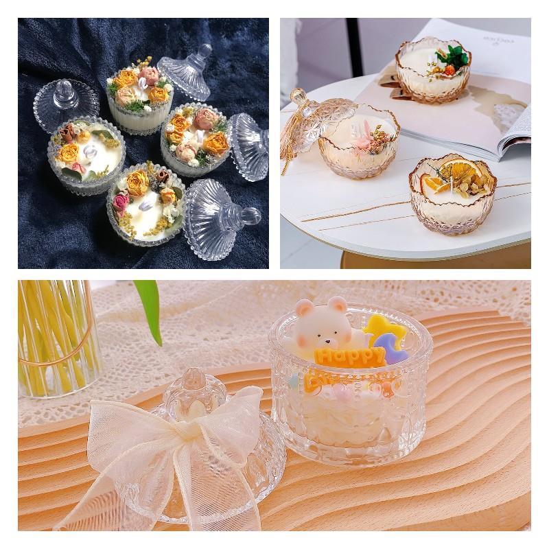 Francês vidro aromático vela r - Candle Supplies Glass Jars avaliação e preço