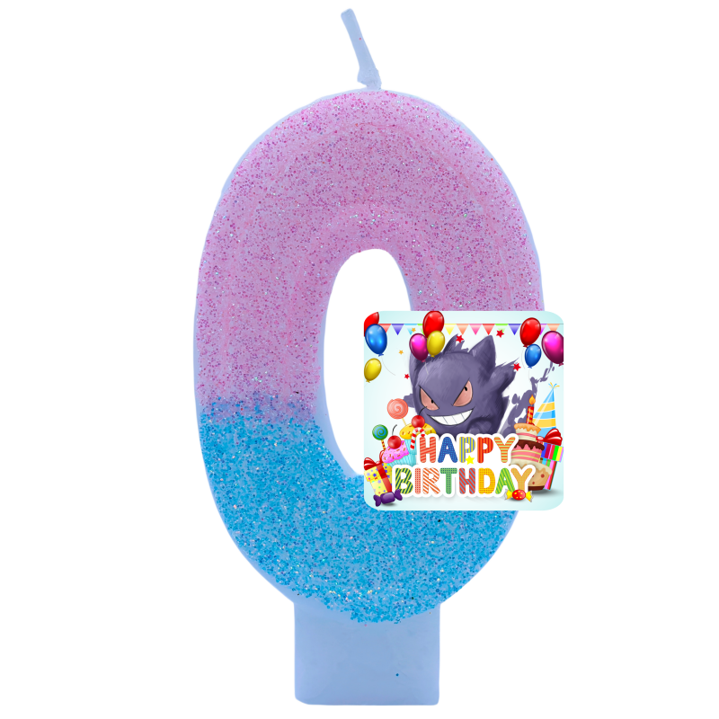 Velas Temáticas Pokémon Gengar - Zebra Candle Supplies avaliação e preço
