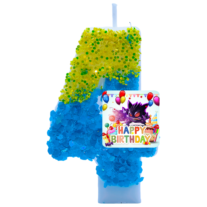 Velas Temáticas Pokémon Gengar - Zebra Candle Supplies avaliação e preço