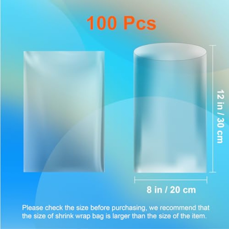 Sacos Termoencolhíveis - 100 U - Shrink Sleeve Pvc avaliação e preço