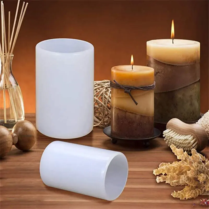 Moldes de vela de silicone cil - Candle Supplies Storage avaliação e preço