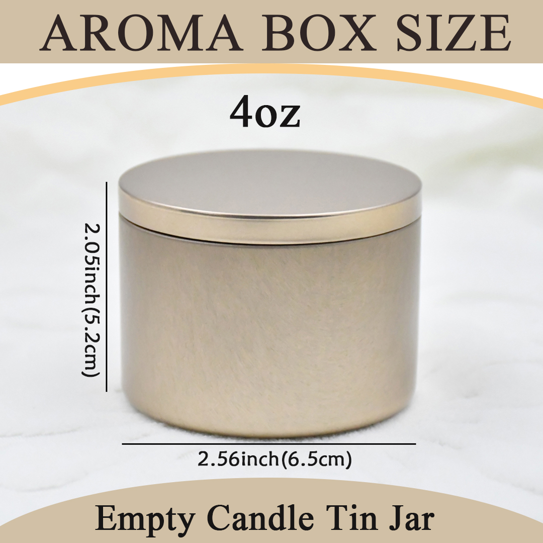 24 potes de vela de metal cham - Mason Jar 8Oz avaliação e preço