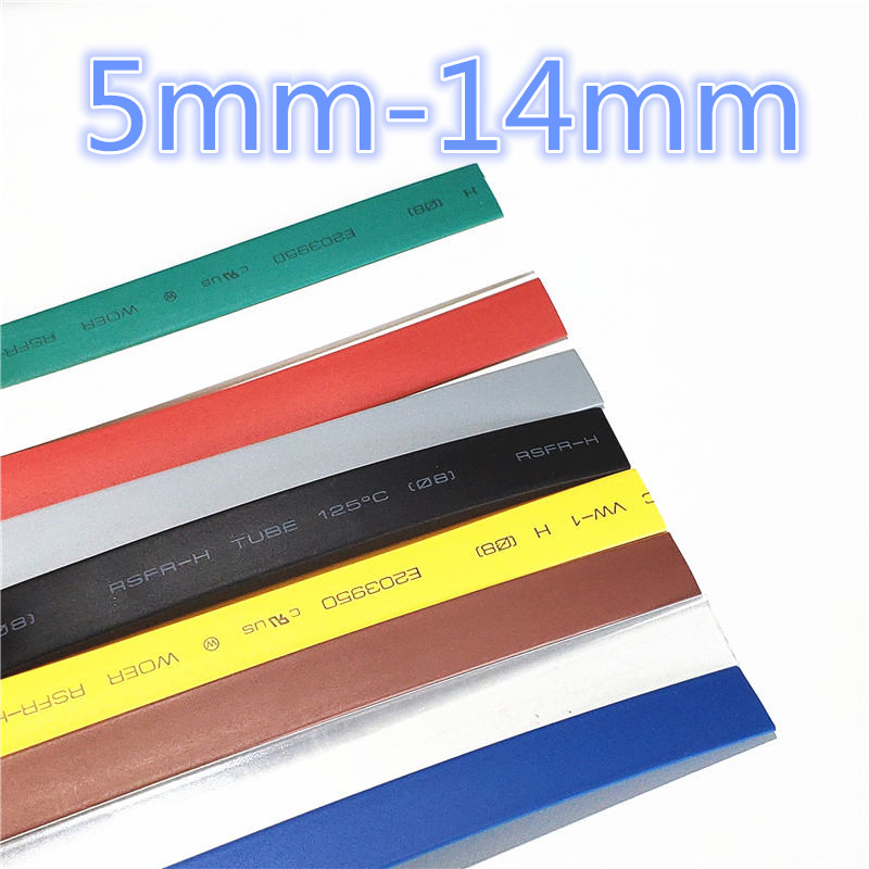 3 metros/peça 2:1 7 cores 5mm  - Shrink Sleeve Pvc avaliação e preço
