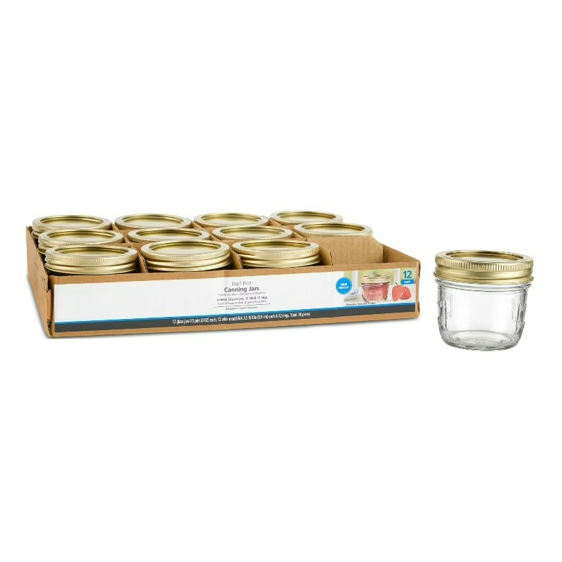 Frascos de Vidro Mason de 8 oz - Mason Jar 8Oz avaliação e preço