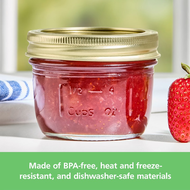 Frascos de Vidro Mason de 8 oz - Mason Jar 8Oz avaliação e preço