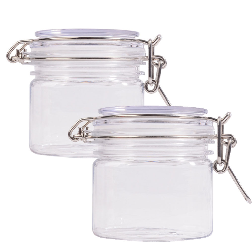 2 Potes de Armazenamento de Pl - Mason Jar 8Oz avaliação e preço