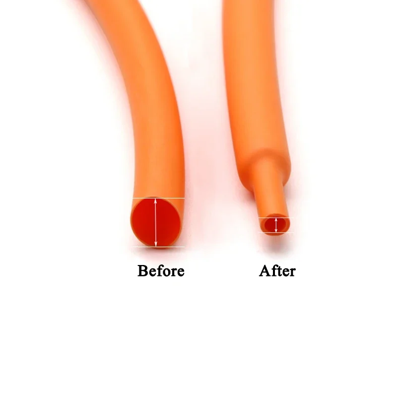 Tubo Termoencolhível Laranja 1 - Shrink Sleeve Pvc avaliação e preço