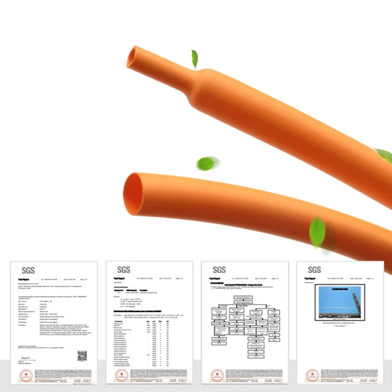 Tubo Termoencolhível Laranja 1 - Shrink Sleeve Pvc avaliação e preço