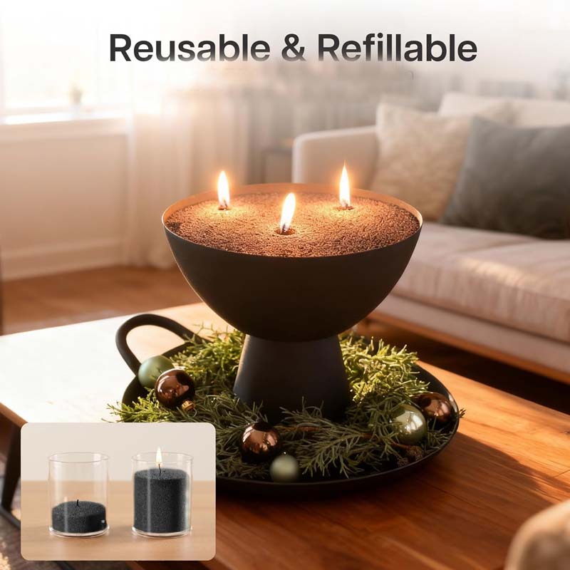 Areia de Cera Preta com Pavio, - Candle Supplies Storage avaliação e preço