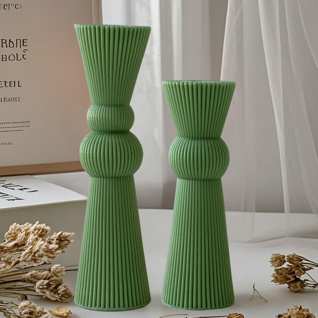 Diy haste longa listrado pilar - Candle Supplies Storage avaliação e preço