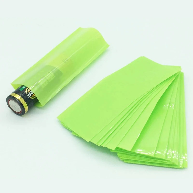 100 pces plana pvc tubo termo  - Shrink Sleeve Pvc avaliação e preço