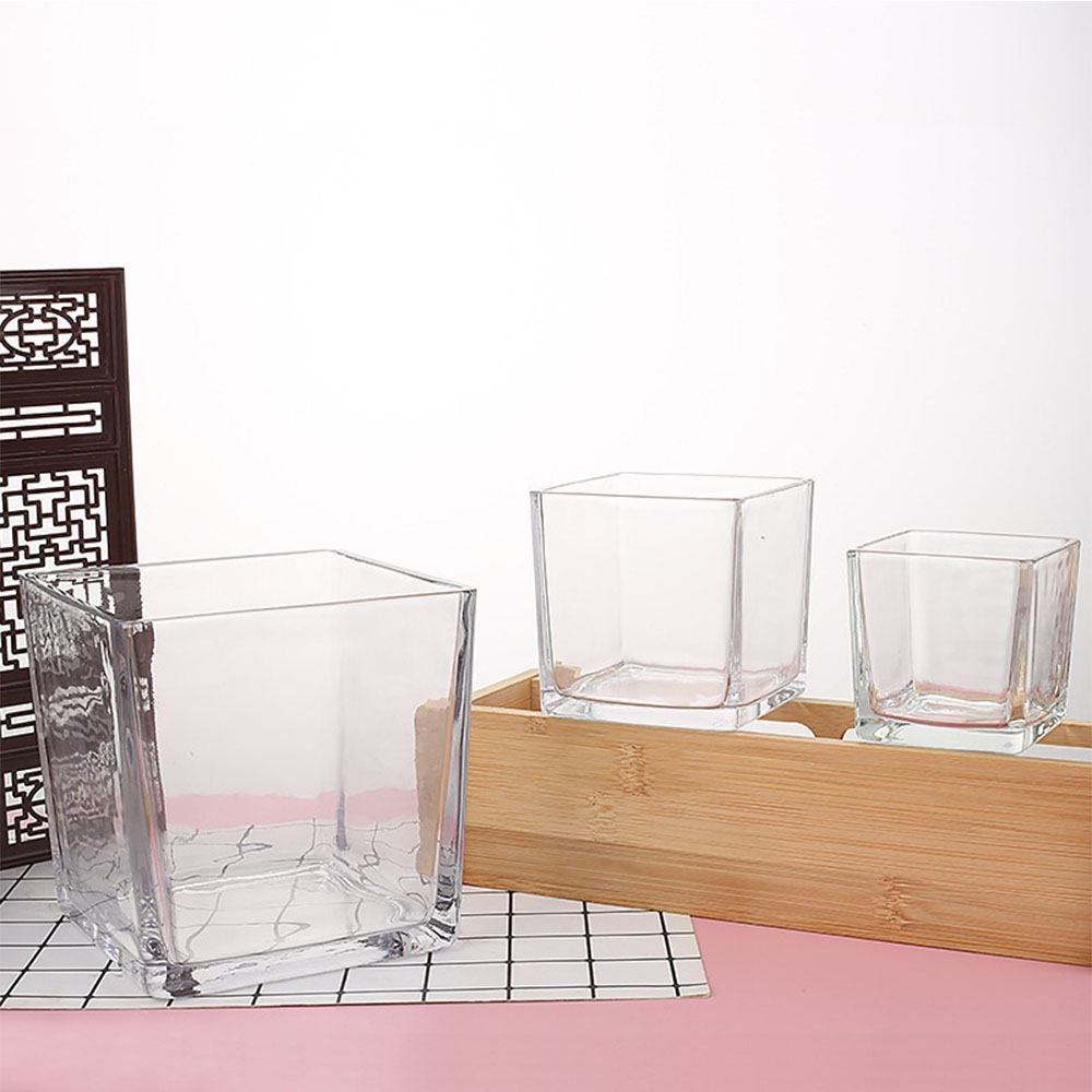 Geometria quadrado castiçal in - Candle Supplies Glass Jars avaliação e preço