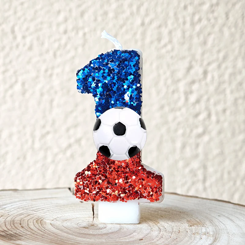 Velas de futebol número 0-9 ve - Zebra Candle Supplies avaliação e preço
